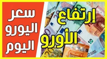 غير اليورو قبل ما تسافر.. سعر اليورو اليوم مصر مقابل الجنيه في البنوك السبت 12 أكتوبر 2024