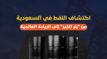 الاقتصاد العالمي هيتغير.. السعودية تكتشف بئر نفطي جديد على أراضيها.. حدث تاريخي في الخليج