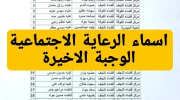 “مظلتي” رابط الاستعلام عن أسماء المشمولين بالرعاية الاجتماعية بأخر وجبة في العراق 2024