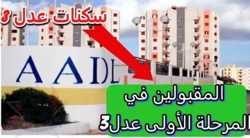 “استعلم حالاً عن اسمك A.A.D.L”.. رابط الاستعلام عن المقبولين في برنامج سكنات عدل 3 المرحلة الأولى عبر منصة عدل aadl.com.dz