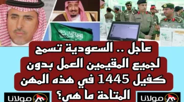 “بداية النهاية لنظام الكفيل” المهن المسموح العمل بها بدون كفيل في السعودية والشروط والضوابط المتعلقة بها