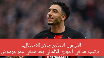 الفرعون الصغير جاهز للاحتفال.. عمر مرموش يتصدر ترتيب هدافي الدوري الألماني بعد مباراته ضد البايرن