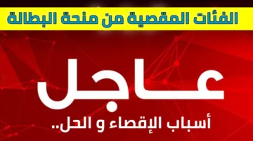 “احذر أن تكون واحدًا منهم” .. حالات لن يتم تجديد منحة البطالة في الجزائر إليها في شهر نوفمبر 2024 تعرف عليها