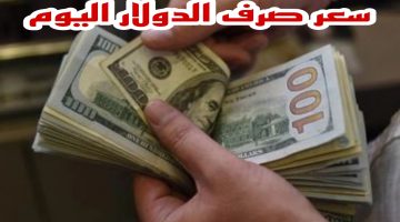 الأخضر وصل كام النهاردة؟؟؟ تعرف على سعر الدولار الأمريكى اليوم