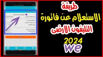 خطوة بخطوة.. كيفية الاستعلام عن فاتورة التليفون الأرضي لشهر أكتوبر 2024