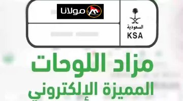 “الإدارة العامة للمرور تعلن” تفاصيل مزاد اللوحات الإلكتروني للوحات المميزة عبر منصة أبشر 6 أكتوبر 2024