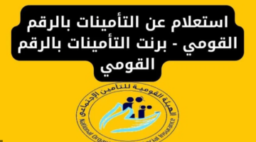 “رابط فعال” .. استعلام عن التأمينات بالرقم القومي عبر موقع الهيئة القومية للتأمين الإجتماعي nosi.gov.eg