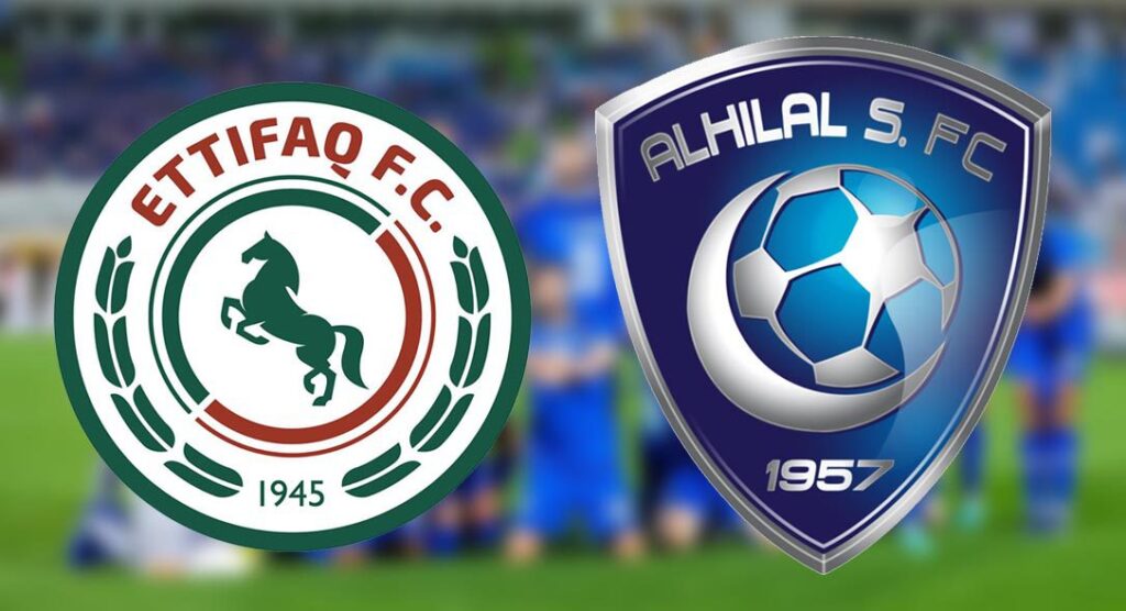 القنوات الناقلة لمباراة الهلال والاتفاق اليوم