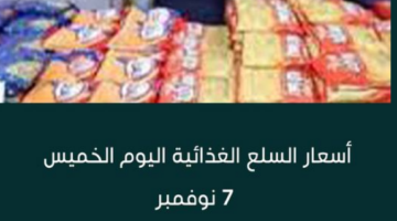 الآن أسعار السلع الغذائية اليوم في مصر الخميس 7-11-2024 للمُستهلك بالأسواق المحلية.. مُفاجأة بالأسعار