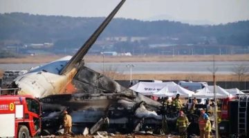 كوريا الجنوبية تعلن حدادا وطنيا 7 أيام على ضحايا الطائرة