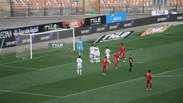 الزمالك يتقدم بثلاثية على حرس الحدود فى الشوط الأول.. صور