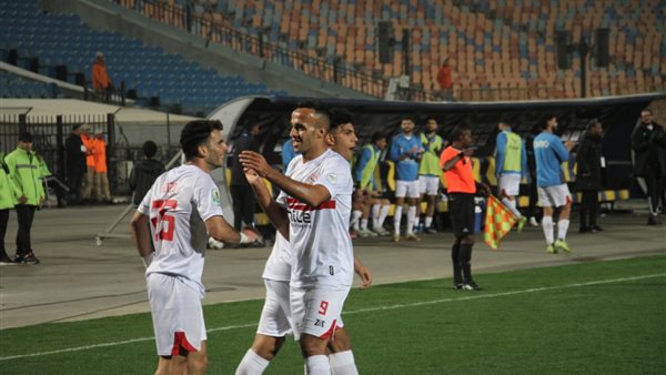 الزمالك يتقدم على أنيمبا بهدف في الشوط الأول