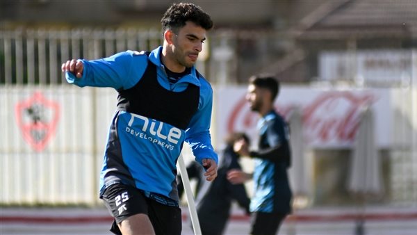 زيزو ينتظم فى المران الجماعي للزمالك