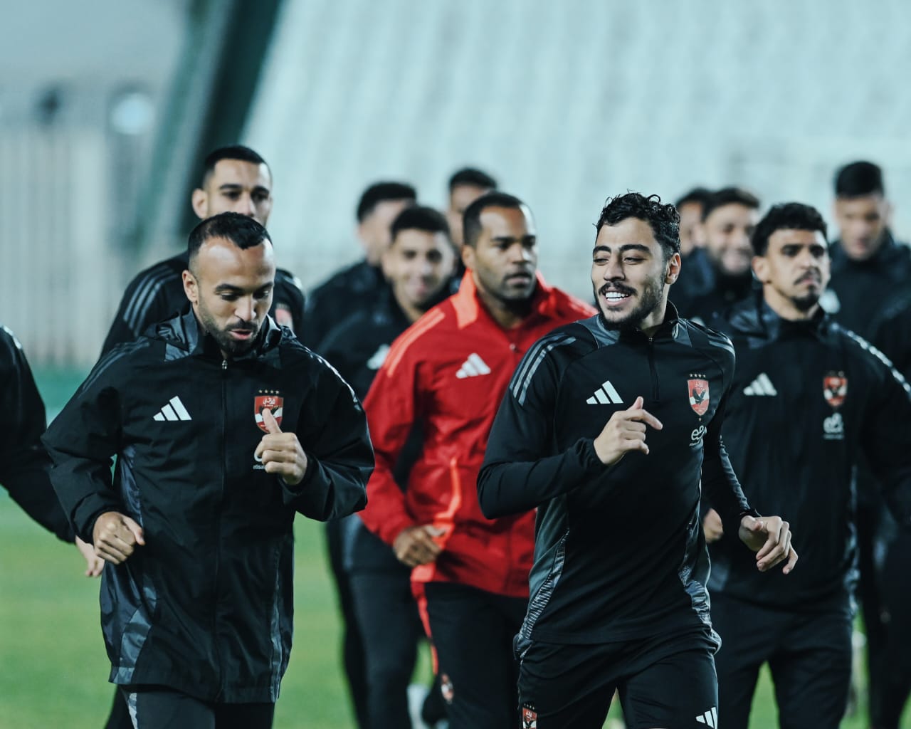 دوري أبطال إفريقيا| الأهلي يختتم استعداداته لمباراة شباب بلوزداد