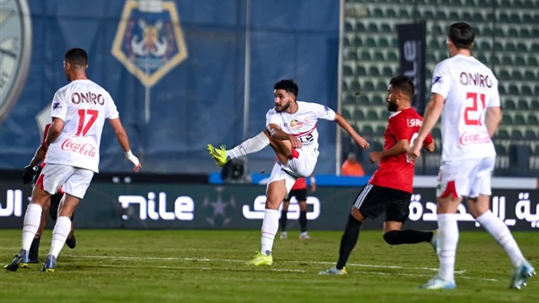 حسام أشرف يقود هجوم الزمالك أمام الاتحاد السكندري في الدوري