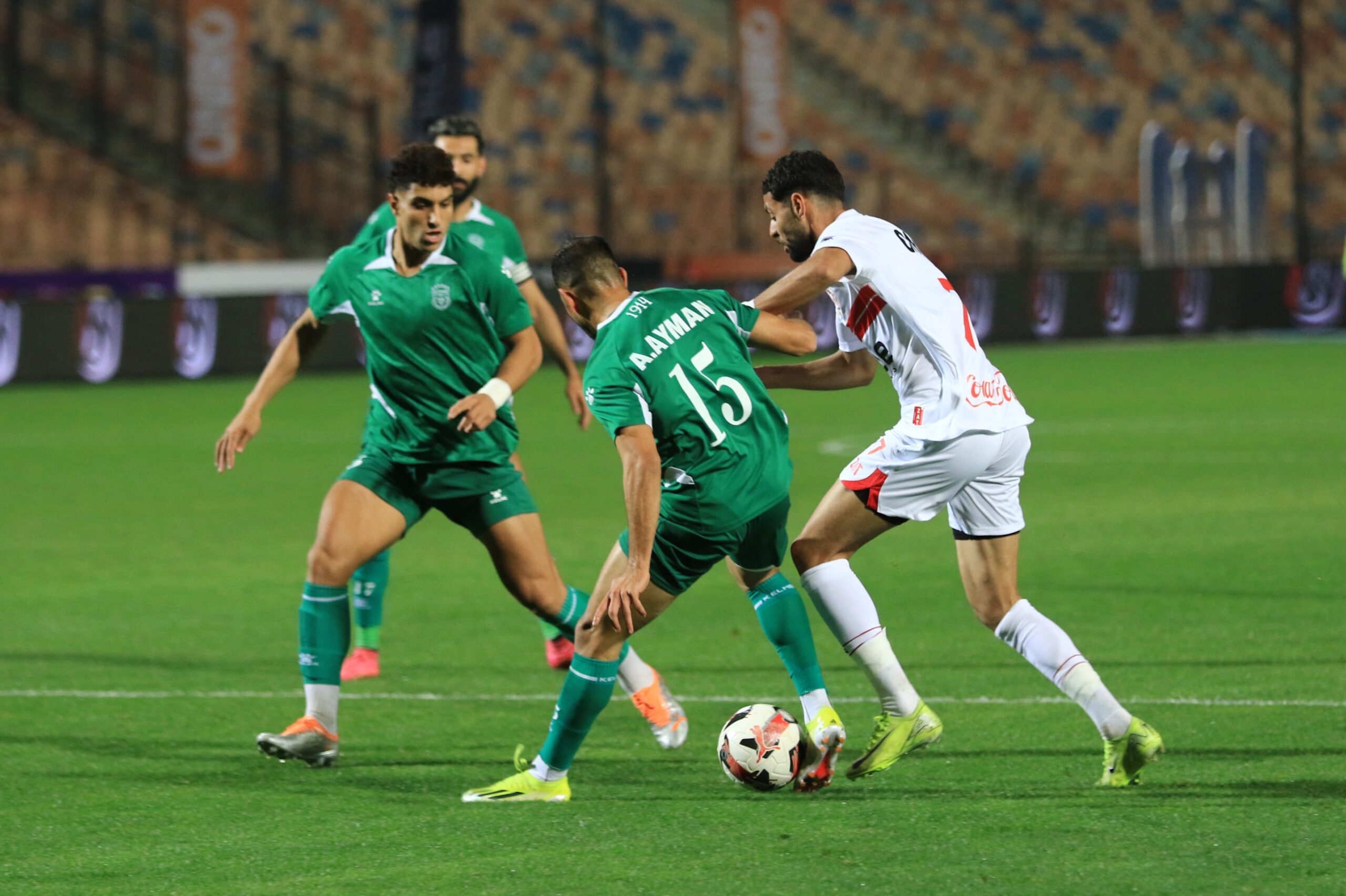 مصطفى شلبي يحصل على جائزة أفضل لاعب في مباراة الزمالك والاتحاد السكندري